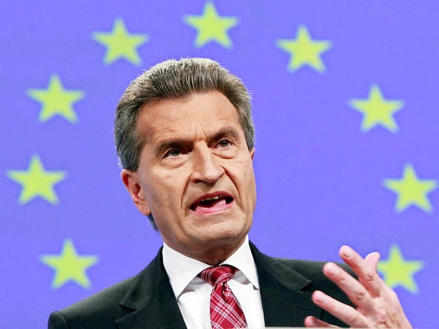 Gnther Oettinger   | Foto: dpa