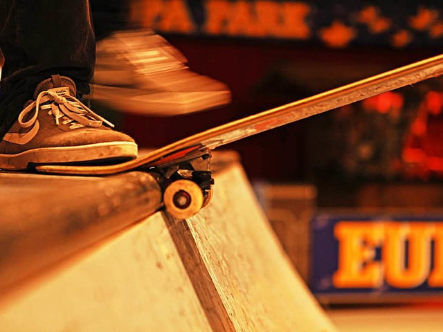 Skateboarder im Europa-Park   | Foto: Dennis Scholz
