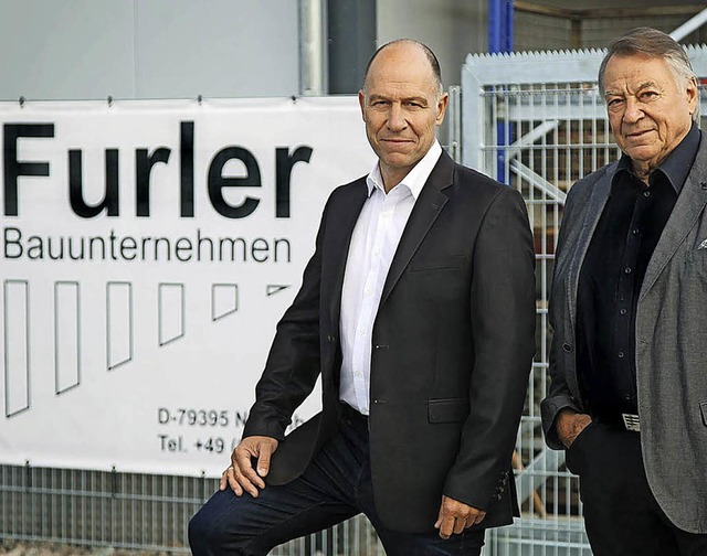 Frank und Kurt Furler (von links)  | Foto: Volker Mnch