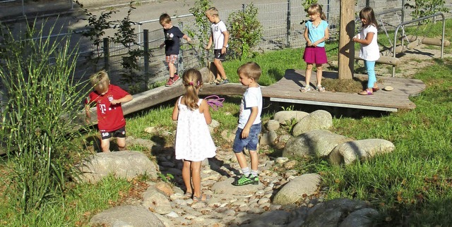 Bei den beiden Wehrer Kindertagessttt...Kinder haben daran  ihre wahre Freude.  | Foto: Stadt Wehr