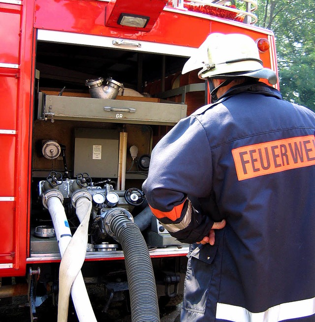 Freiwillige Feuerwehr definiert ihre Aufgaben.   | Foto: Archivbild: Nikolaus Trenz