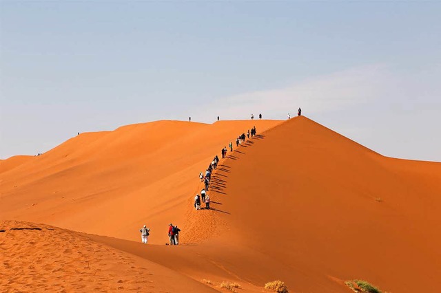 Namibia, das ehemalige Deutsch-Sdwest...hren die 29 Teilnehmer bei ihrer Tour.  | Foto: Privat