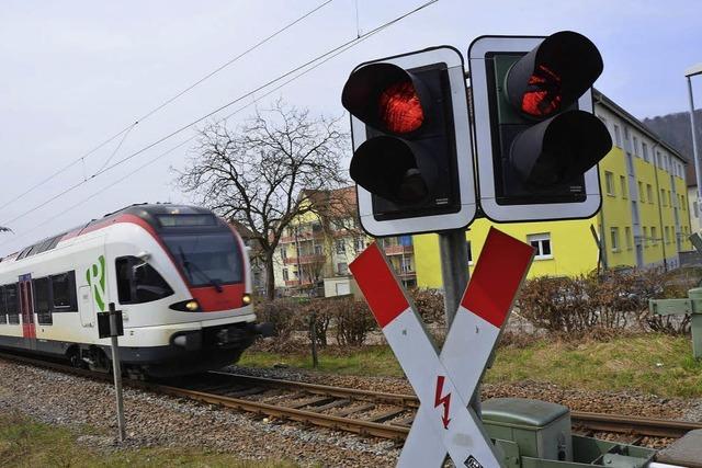 Weichen sind gestellt fr Bau des Bahnhaltepunkts