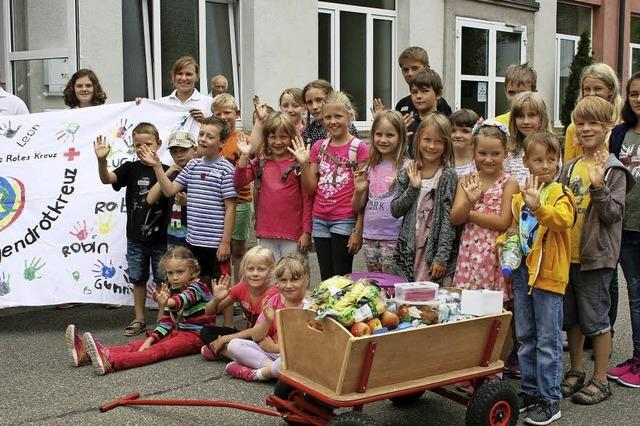 Erste Hilfe mit Bollerwagen