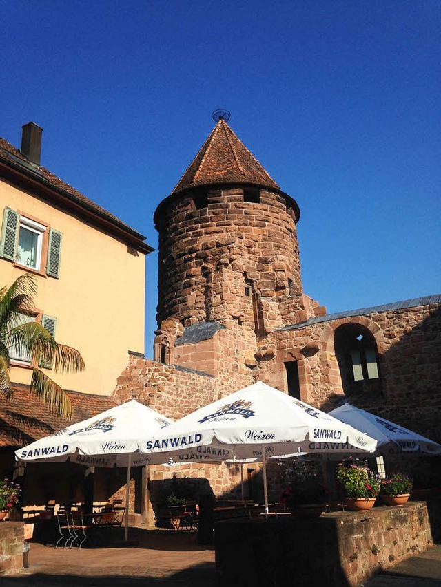 Frisch saniert: der Storchenturm in Lahr  | Foto: Ronja Vattes