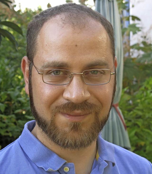 Physiker und Knstler Ismael Razouk  | Foto: Georg Vo