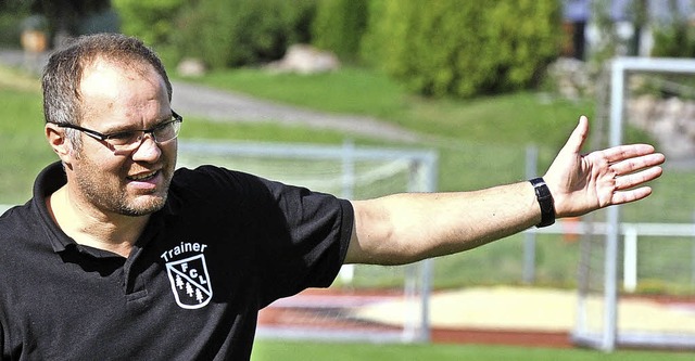 FCL-Trainer Zeljko Cosic mahnt Geduld an.   | Foto: scheu