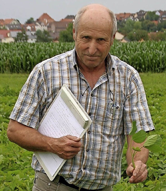 Helmut Hs wurde verabschiedet.   | Foto: Archiv: E. Sieberts