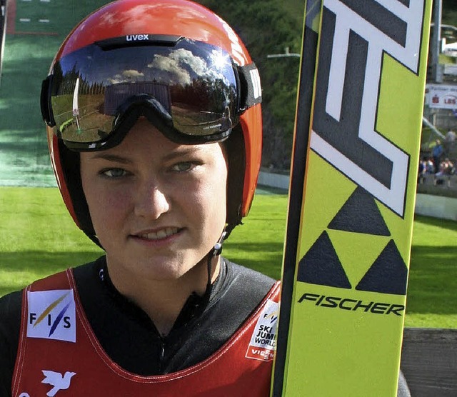 Favoritin in Hinterzarten: Olympiasiegerin Carina Vogt   | Foto: maurer