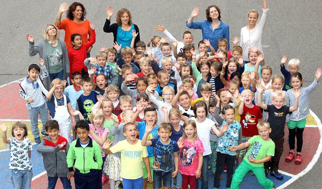 Erster Schultag an der Hansjakobschule...onnerstag begann der Ernst des Lebens.  | Foto: Eva Korinth