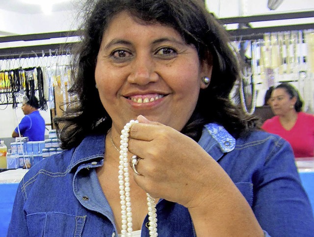 Berichtet aus Mexiko: Silberkunsthandwerkerin Luz Amalia   | Foto: zvg