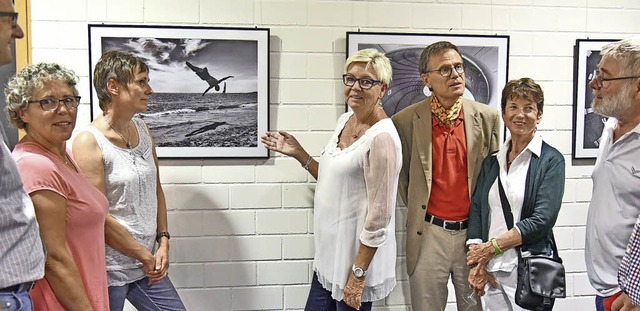 Fotografin Inge Straub aus hlingen er...andkreises Waldshut, mit seiner Frau.   | Foto: cs