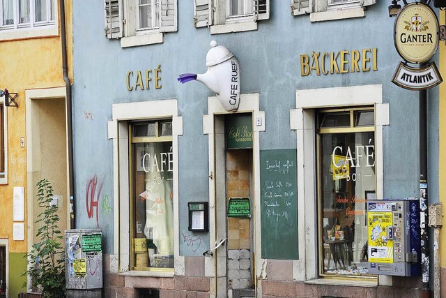 Der Eingang zum Caf Ruef.  | Foto: Ingo Schneider