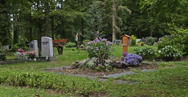 Fr den Waldfriedhof will der Ortschaf...en Jahr viel Geld in die Hand nehmen.   | Foto: Archivfoto: Peter Gerigk