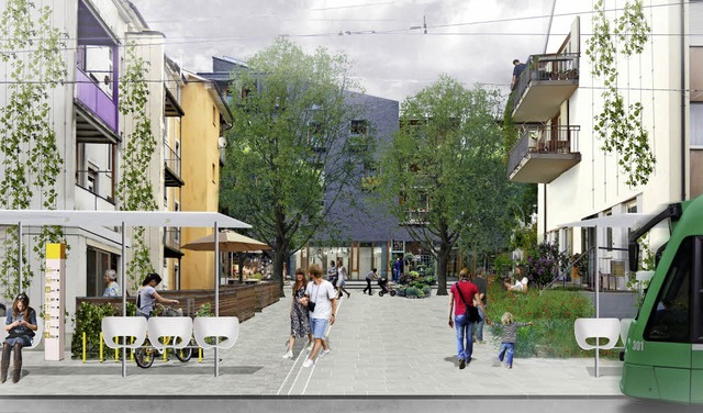 Von der jetzigen Schlaufe der Endhalte... Vorschlag von gehl architects zeigt.   | Foto: Skizze: gehl architects
