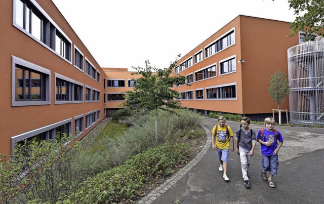 So gut wie neu: die Wentzinger-Schulen im Stadtteil Mooswald am Seepark   | Foto: Thomas Kunz