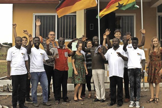 Wie zwei Freiburger Organisationen sich fr Projekte in Ghana einsetzen