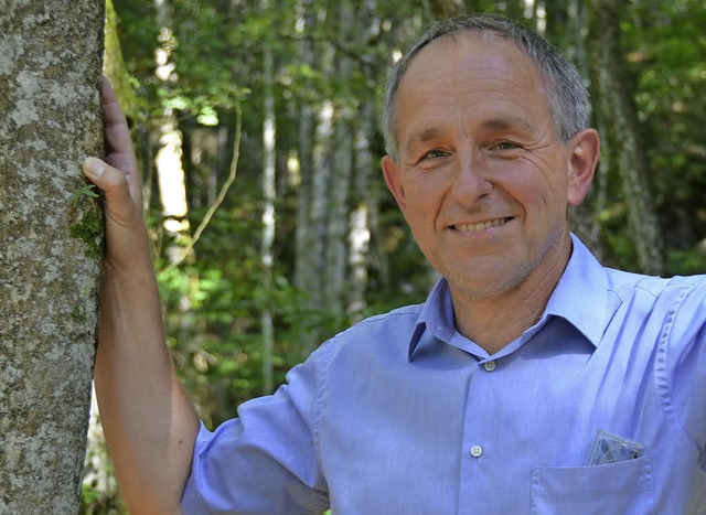 Walter Kemkes in Schnau  | Foto: Dominik Bloedner