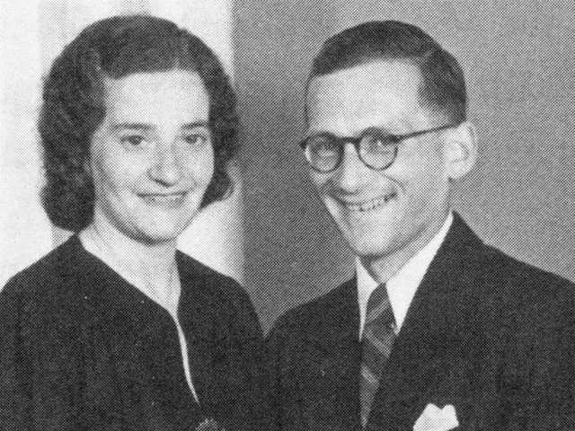 Heinz Drossel und seine Ehefrau Marianne im Mai 1946  | Foto: Privat
