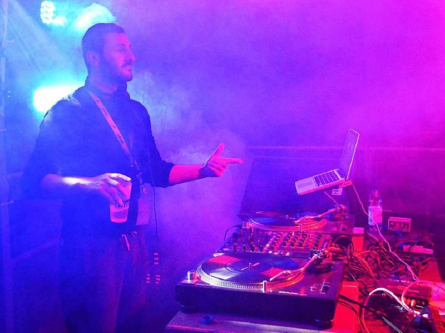 DJ Craft (K.I.Z.) spielt auch gerne fr ein kleineres Publikum.  | Foto: Horatio Gollin