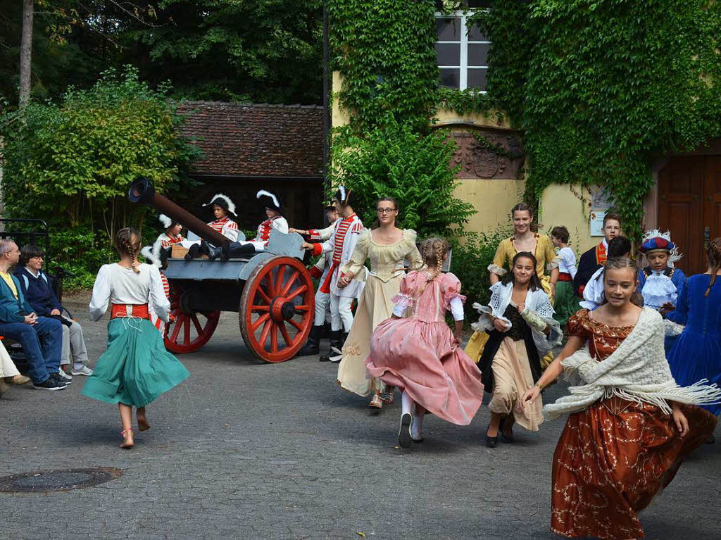 Zurck in die Vergangenheit ging es am Wochenende bei den Stages in Staufen.