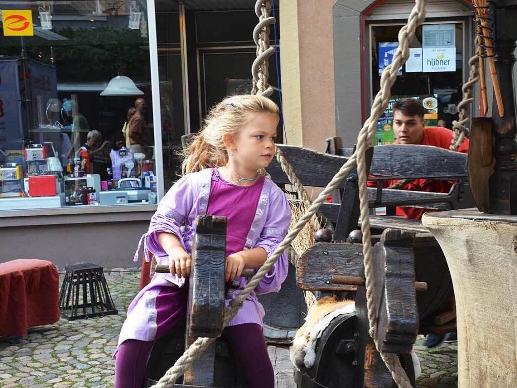 Zurck in die Vergangenheit ging es am Wochenende bei den Stages in Staufen.