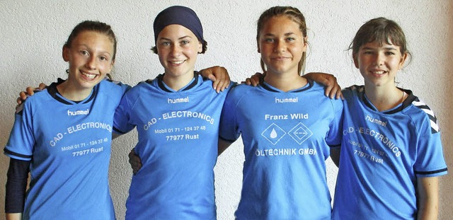Sie sind die hoffnungsvollen Talente b...ieder, Hanna Huser und Milena Muttach.  | Foto: Schnabl