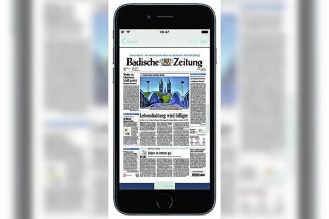 BZApp: Zeitung auf Tablet und Smartphone lesen
