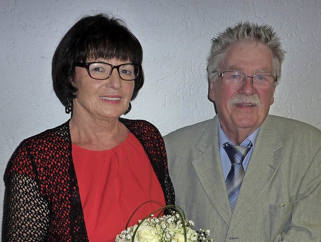 Elke und Dieter Mohns feierten goldene Hochzeit.  | Foto: Karlernst Lauffer