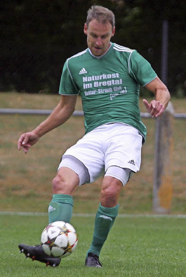 Spielertrainer Markus Knackmu fhrte den FC Furtwangen zum zweiten Saisonsieg.   | Foto: reinhardt