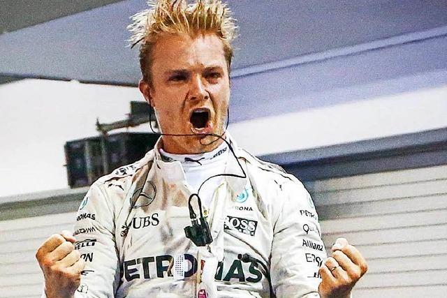 Rosberg schnappt Hamilton WM-Fhrung weg