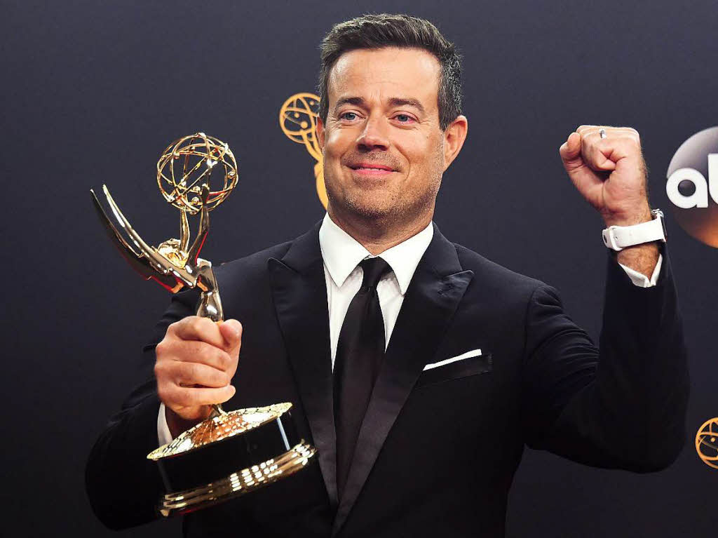 Carson Daly gewann mit „The Voice“ den Emmy fr die beste Realityshow.