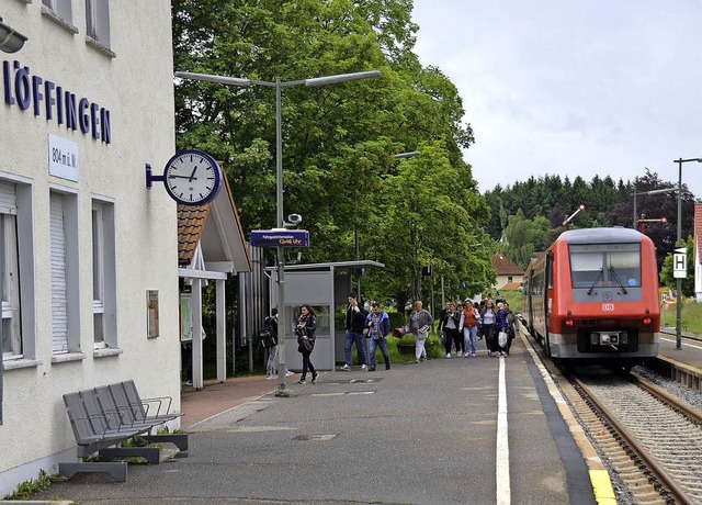 789000 Euro wird die Elektrifizierung der Bahn die Stadt Lffingen kosten.   | Foto: Martin Wunderle