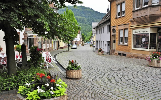 Nach dem bergang ber das Bchle (lin...erung der Marktstrae zu erleichtern.   | Foto: Archivfoto: Fleig