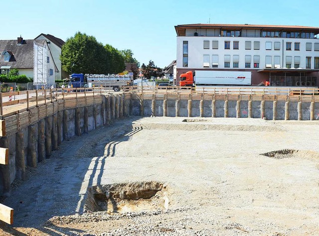 Bei der Erschlieung des Baugrunds in ...au unvorhergesehene Kosten entstanden.  | Foto: Dennis schwarz 