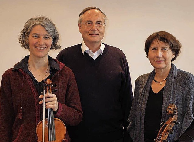 Das Trio Arco Musicale aus Stuttgart gibt am Sontag ein Benefizkonzert.   | Foto: Privat