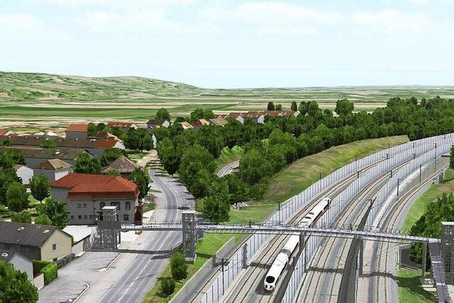 Rheintalstrecke: Bahn will mit Tempo 250 fahren