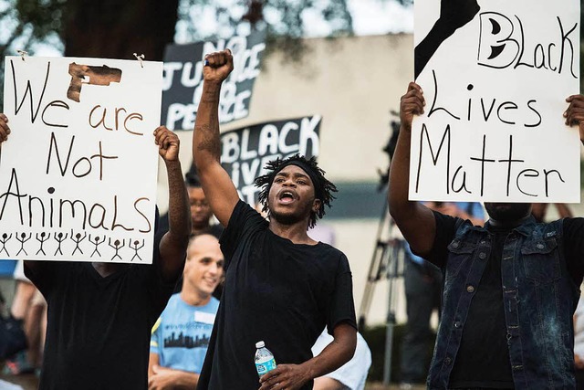 Demonstranten in Charlotte, North Carolina  | Foto: AFP