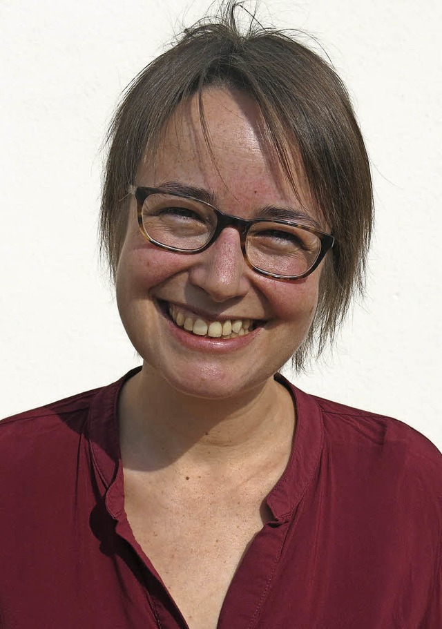 Christina Schfer, Pfarrerin in Probe fr die Evangelische Kirche Teningen  | Foto: Georg Vo