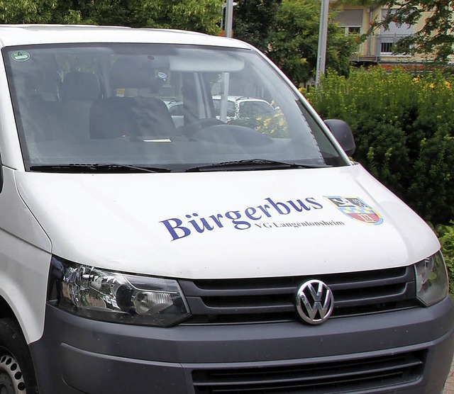 Die Brgerbus-Fachleute aus Langenlonsheim stehen am Dienstag Rede und Antwort.   | Foto: R. knorr