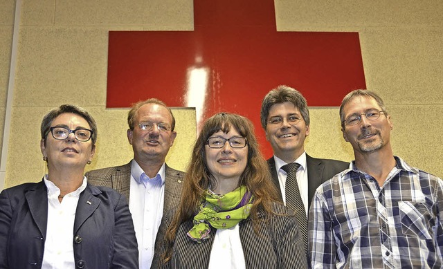 Petra Hauser (Mitte) hat sich von Birg...er und Bernhard cker verabschiedet.    | Foto: Hrvoje Miloslavic