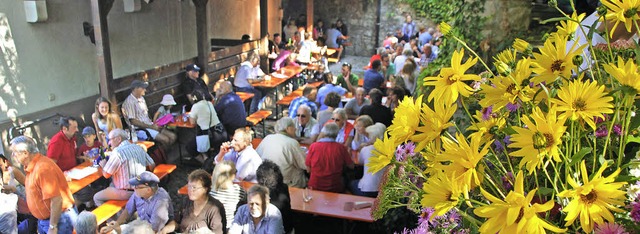 Der tlinger Herbsthock wird einfach von der Sonne verwhnt.   | Foto: SEDLAK