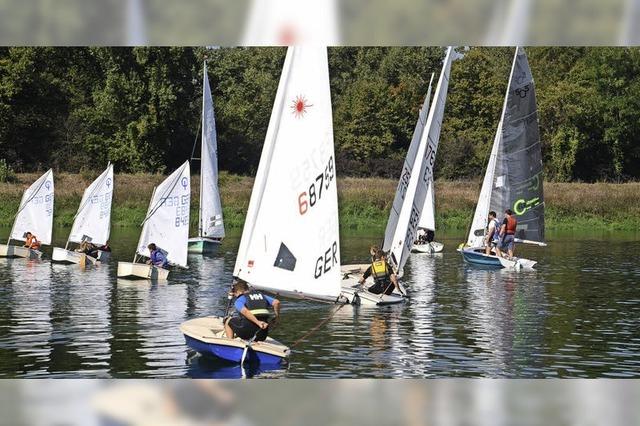 Viele Starter bei Regatta