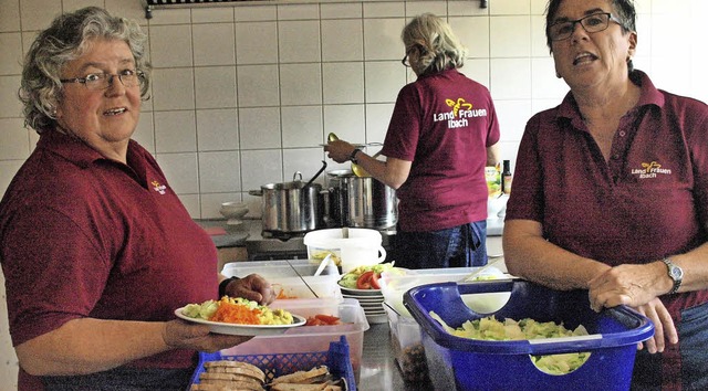 Viel zu bieten hatten wieder einmal di...es Kchenteams durften da nicht fehlen  | Foto: Karin Stckl-Steinebrunner