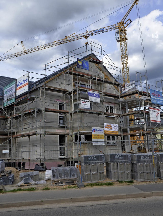 Eine Grundsatzdebatte zur Wohnbaupolit...Mietwohnungsbau gefrdert werden kann.  | Foto: Archivfoto: Gerhard Walser