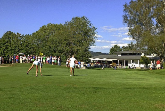 Golfturnier Taube Kinder lernen hren  | Foto: privat