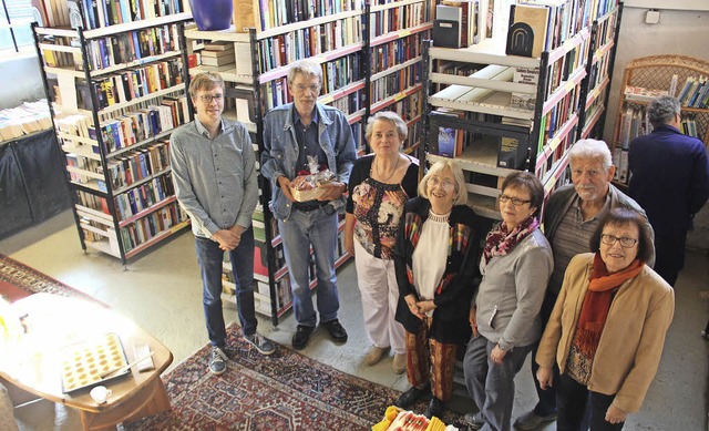 Literatur ist zu schade fr den Papier...ller, Ursula Wachter, Marcus Schmidt   | Foto: Monika Weber