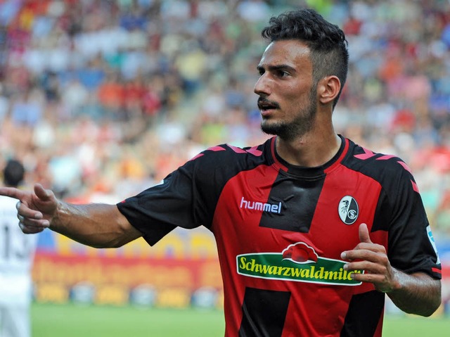 Seit diesem Sommer im Dress des SC FReiburg: Onur Bulut.  | Foto: Michael Heuberger