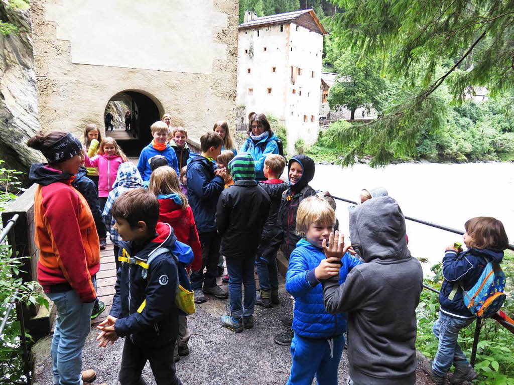 Schmugglerspiel: Teil des Ferienprogramms in der Festung Altfinstermnz