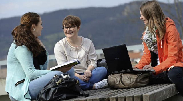 Studierende der DHBW Lrrach haben die Wahl zwischen zwei Fakultten.   | Foto: DHBW